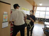 不審な人が侵入