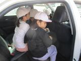 パトカーに乗って