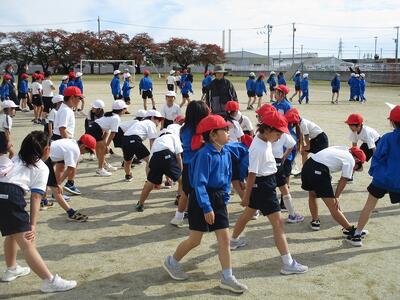 整理運動もしっかりと