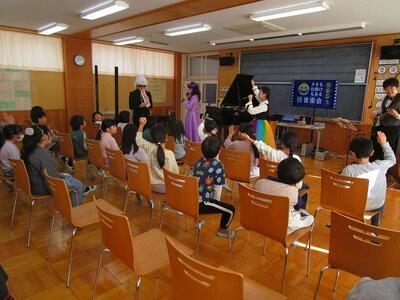 リズムに合わせて