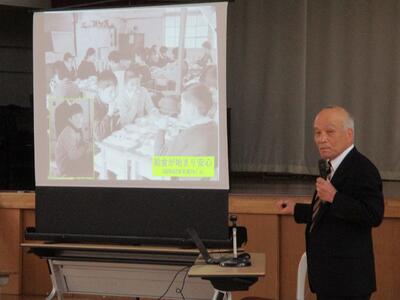 70年前の油縄子小について